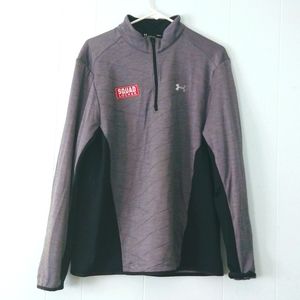 Under Armour Performance Pullover gray quilted jacket coat golf hiking